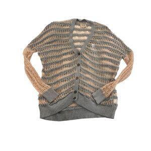 CHASOR | cream knit cardigan
